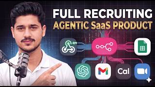 n8n SAAS Product | I Built a ₹50,000 AI Agent SaaS Using ONLY HTML, CSS, JS & n8n| Covered n8n Basic