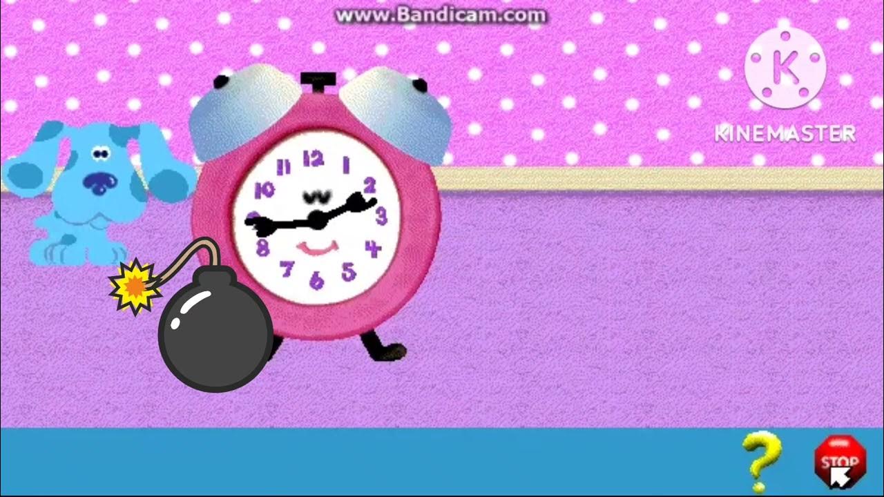 BLUE CLUES TICKETY CLOCK IS EXPLOSION YouTube