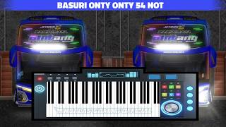Download lagu Telolet Basuri Dicari Onty Onty 54 Not Versi Pianika || Basuri Pianika