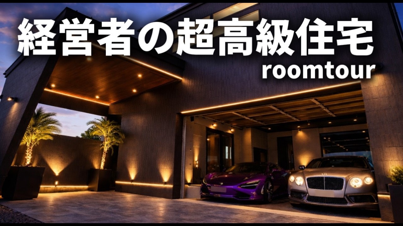 Total of XX billion yen!?] Sneak into the garage of a successful
