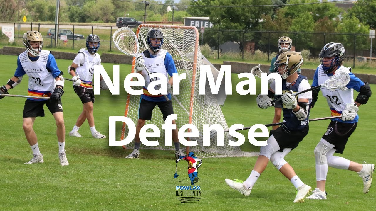 Near Man Defense Lacrosse POWLAX YouTube