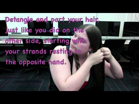 Box Braid Milk Maid Hair Tutorial (HD)