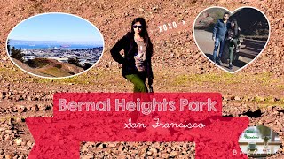 360° view of San Francisco from Bernal Heights Park #California#CovidTime#BengaliTravelVlog#Hiking.