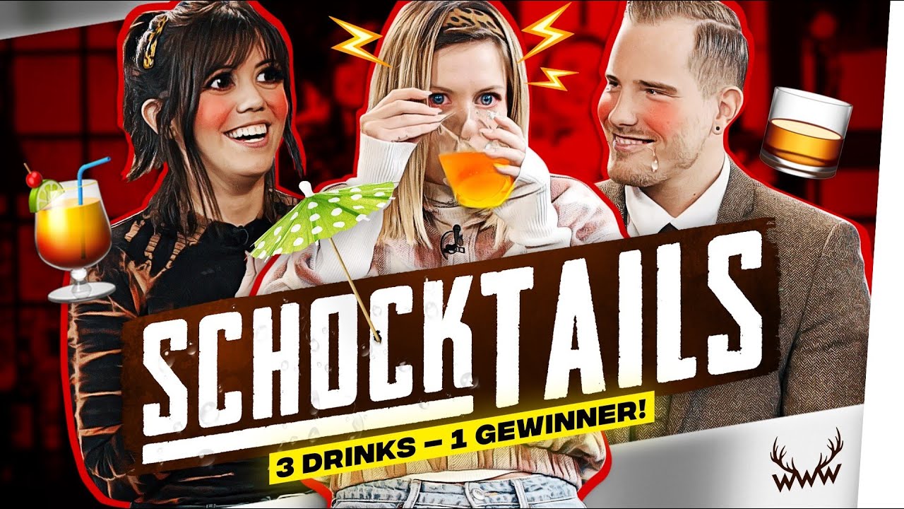 3 Cocktails die SCHOCKEN! (mit Malwanne & Kelly)