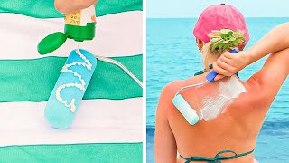 Hot Hacks to help you at the beach and anywhere