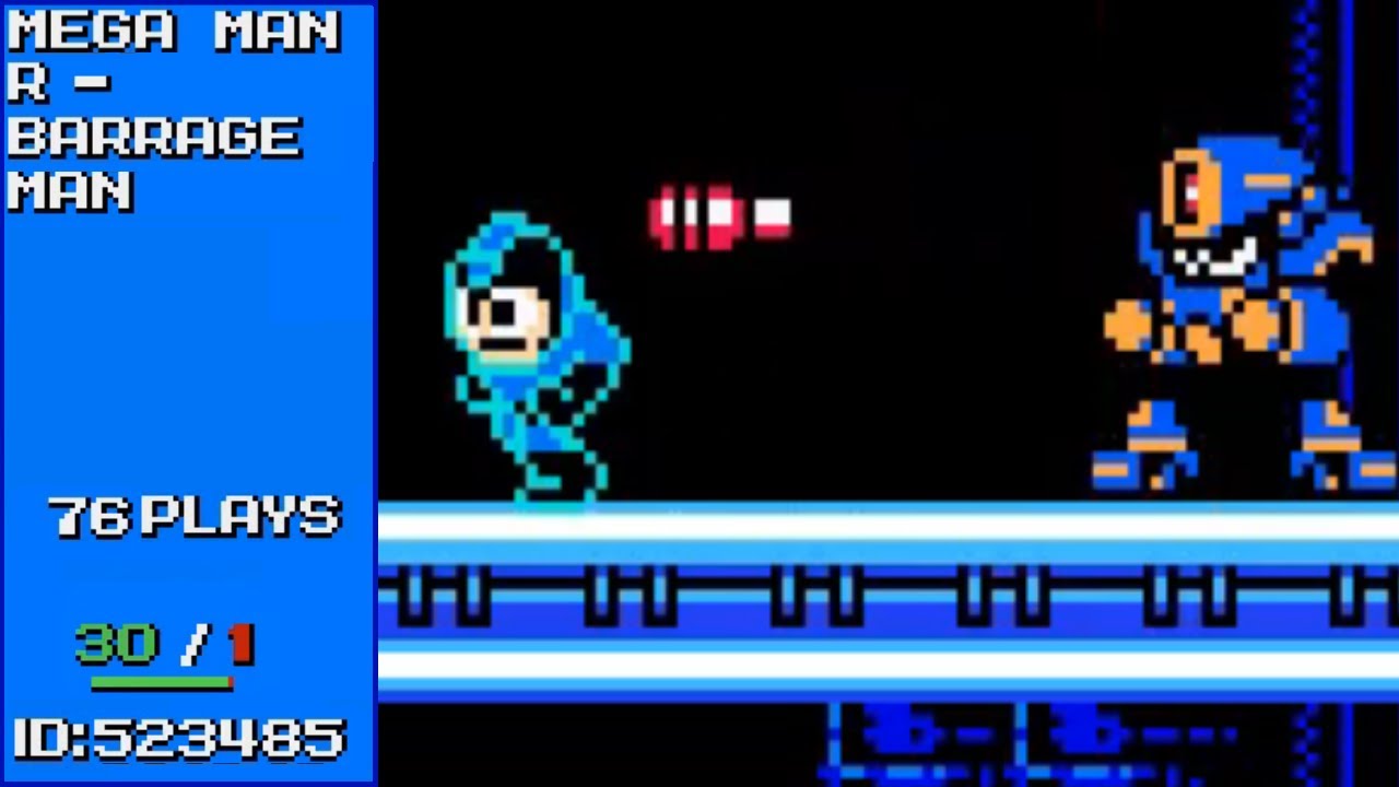 Mega Man R - Barrage Man(Mega Man Maker) - YouTube