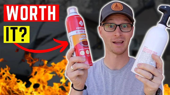 🔥 RV Fire Safety 🧯 [ Fire Spray VS Fire Extinguisher ]