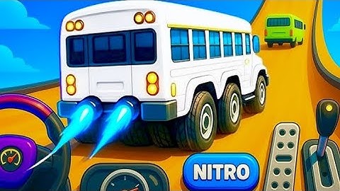 🔥Crazy Bus Mega Ramp Impossible Racing Bus Stunts Impossible Tracks Android Gameplay Video P-06 #bus