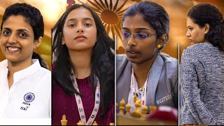 4 Indians -Humpy, Harika, Vaishali, Divya move to final 16 players | FIDE World Cup 2025.