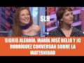 SLB. Las actrices Sigrid Alegría y  María José Bello conversaron sobre la maternidad