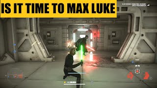 What Hero/Villain should I max next? Maybe Luke! - Star Wars Battlefront 2