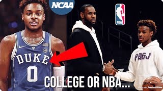 bronny james duke