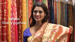 Actress Sherry Agarwal Launched The Haat Exhibition 2021 Hyderabad Shorts Wakeuptelugu