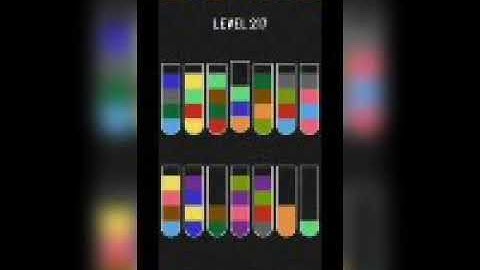 Water sort puzzle level 217