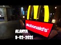 ALANYA Центр гуляем в районе  LC Waikiki MC Donalds US Polo Boyner  Алания 8 февраля 2021