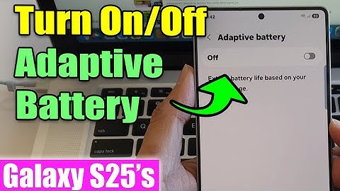 🔋 How to Turn On/Off Adaptive Battery on Samsung Galaxy S25/S25+/Ultra 📱
