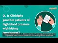 Faq  is cilniright good for patients of high blood pressure with kidney impairment
