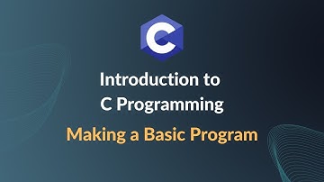 Introduction to C Programming - Creating your First Program