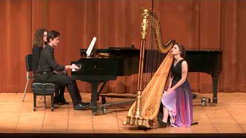 Ravel Introduction & Allegro LIVE -- Rachel Lee Ha...