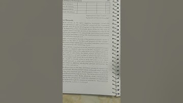 B.ed Cumulative Record