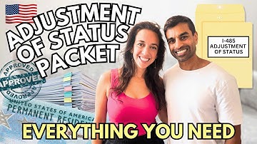 HOW TO ASSEMBLE THE ADJUSTMENT OF STATUS PACKET 2025 | K1 VISA