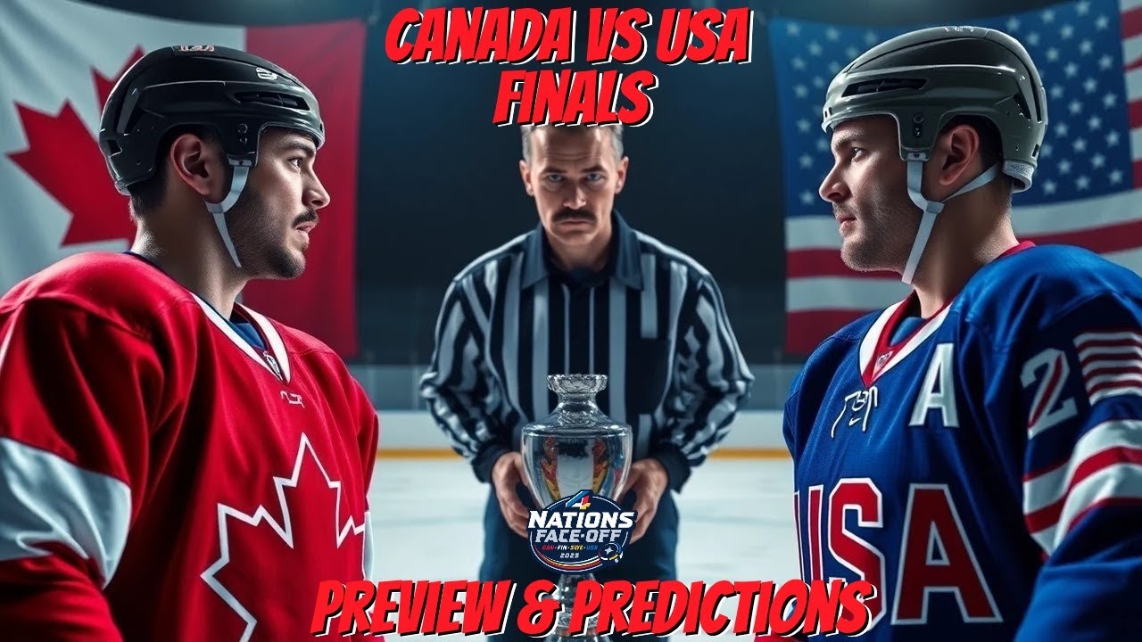 Canada Takes On USA In 4 Nations Face-Off Hockey Final | Preview - YouTube