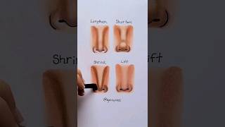 How To Contour 👃 #Art #Artist #Makeup #Makeuptutorial #Drawing #Fashion #Style #Paint #Satisfying