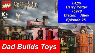 Lego Harry Potter Diagon Alley | 75978 | Episode 25 | How to Build Series