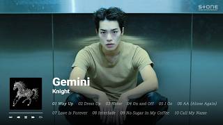 𝐏𝐥𝐚𝐲𝐥𝐢𝐬𝐭 🎧 Gemini (제미나이) 정규 ' Knight' 1시간 반복 듣기｜Stone Music Playlist