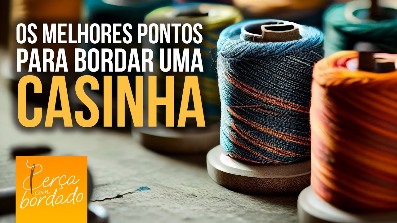 Casinha com Ponto Caos e Ponto Cheio - TERÇA COM BORDADO - Bel Postigo