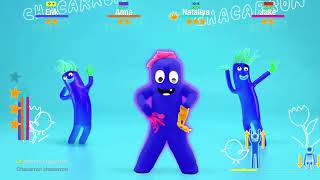 Just Dance 2022 Chacarron by El Chombo -- Erik vs Anna vs Nataliya vs Jake