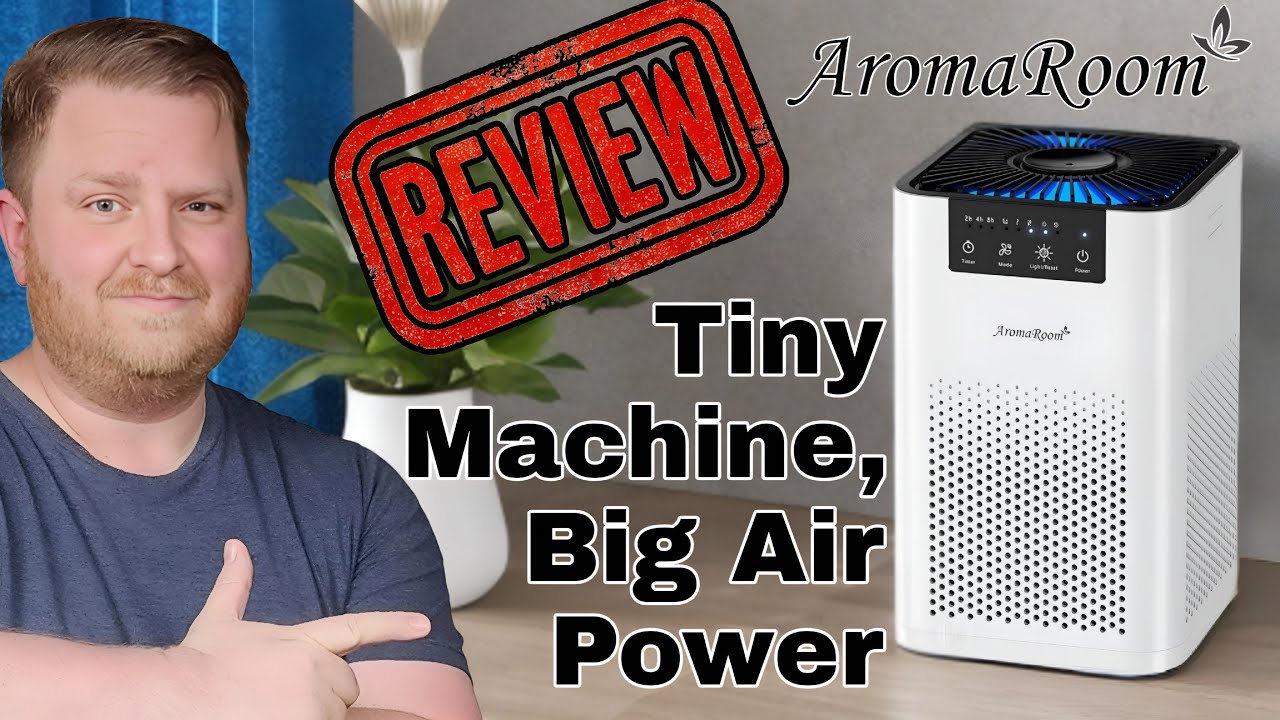 AromaRoom Air Purifier Review: Best for Pet Smells & Sleep - YouTube