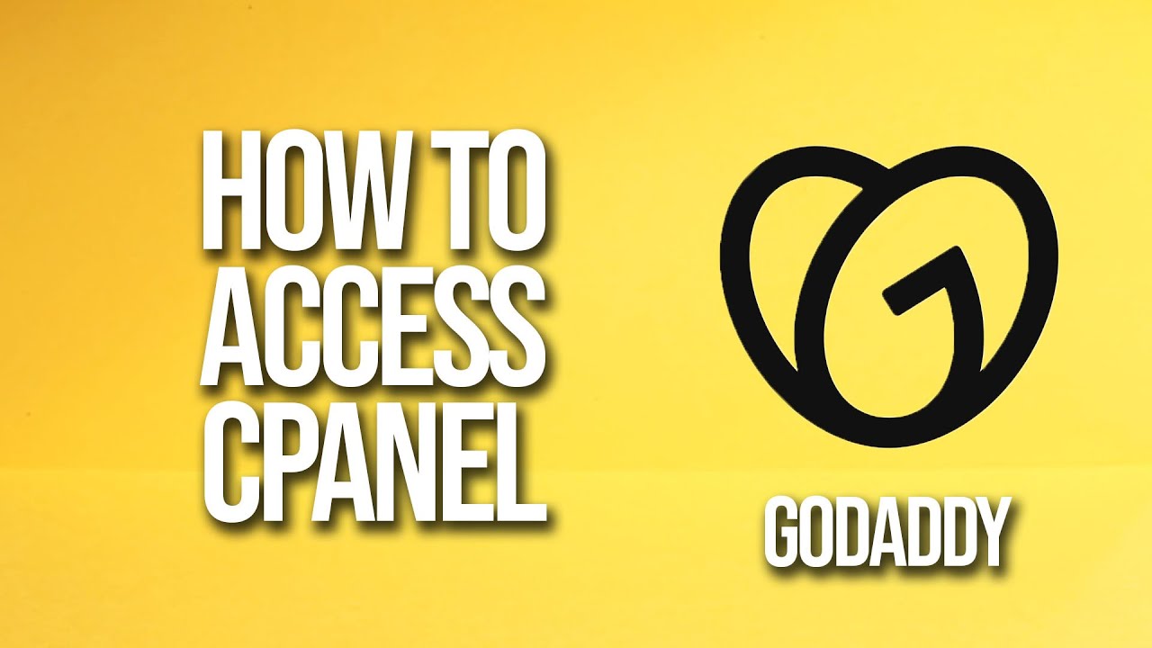 How To Access Cpanel GoDaddy Tutorial - YouTube