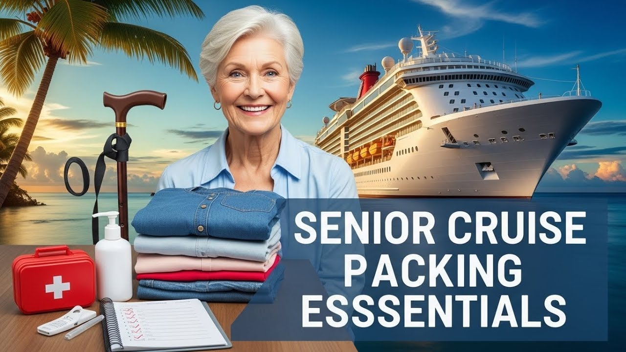 Cruise Packing for Seniors Made Easy | Essential Travel Items