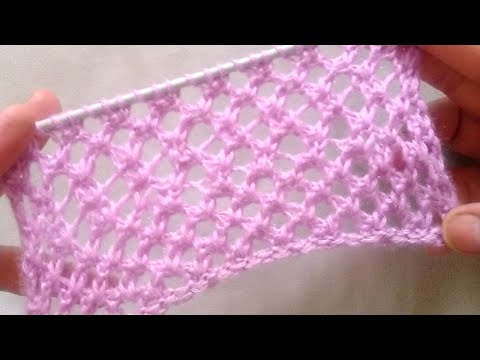 Easy Openwork Knitting pattern for jacket,top, sweater.
