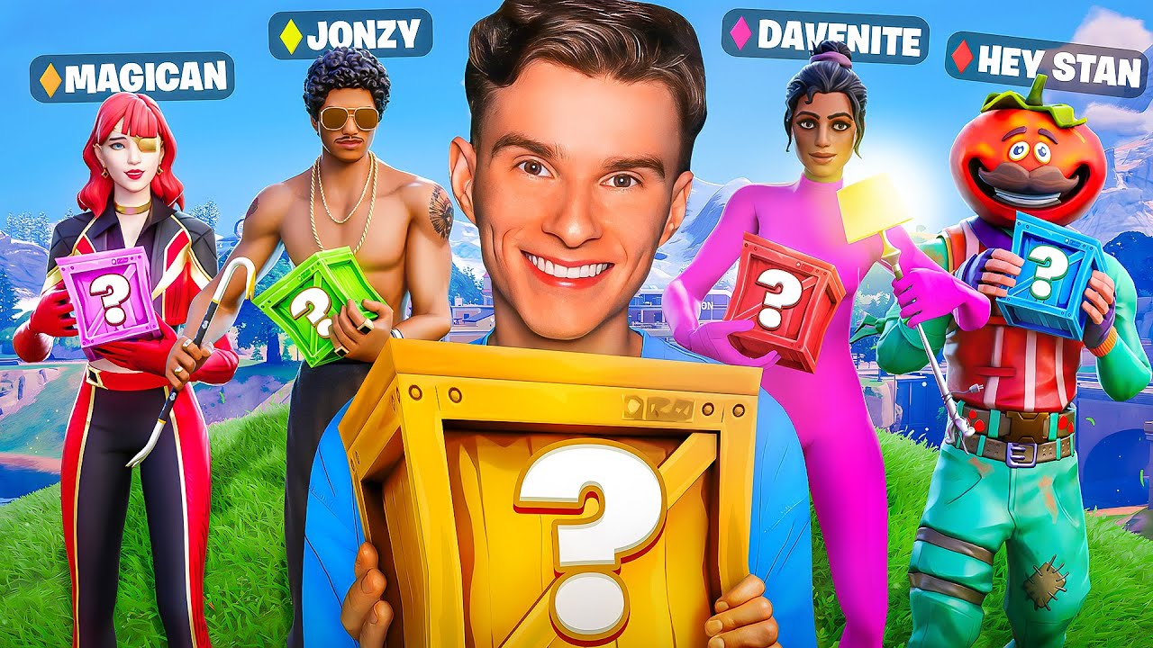 DAS LUCKYBLOCKBATTLE IN FORTNITE