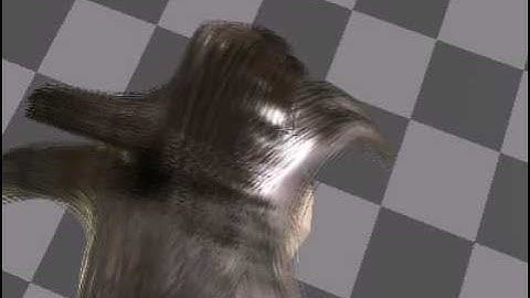 realistic hair in anim8or