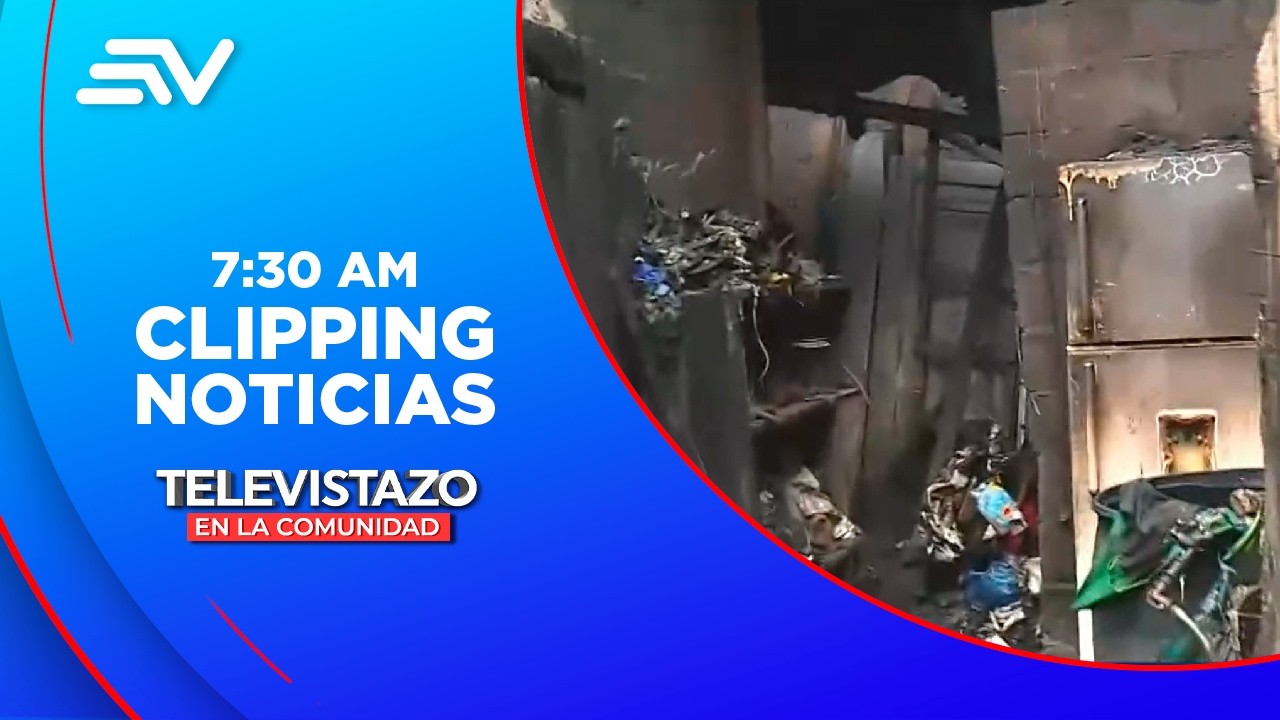 Familia lo pierde todo tras incendio en el norte de Guayaquil | Televistazo | Ecuavisa