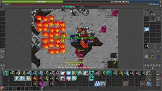 My First Echo Raid Tibia Lobera Wyrms lvl 80 ED