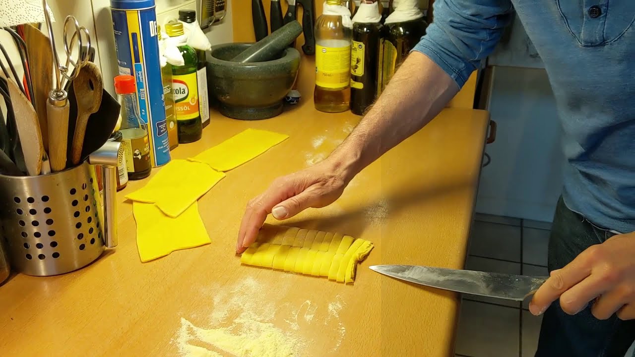 Pasta Selbst Machen Ohne Maschine