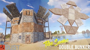 Rust - The Sumo - Rust Solo/Duo Base Design - Double Bunker