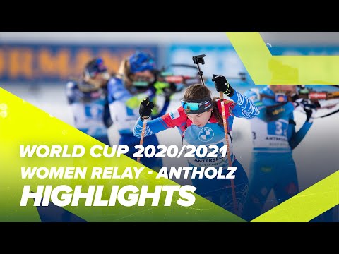 Antholz World Cup 7 Women Relay Highlights