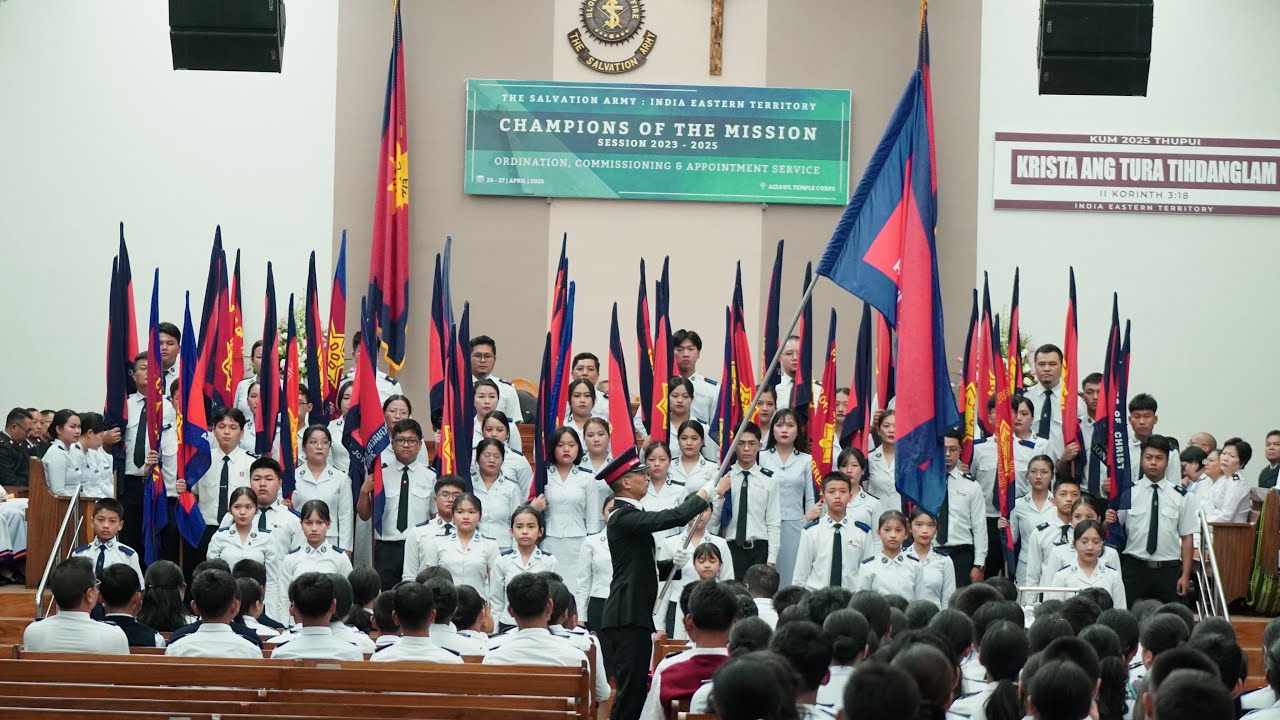 Cadet Commissioning Opening Act | Aizawl Temple SAY | 26.04.25