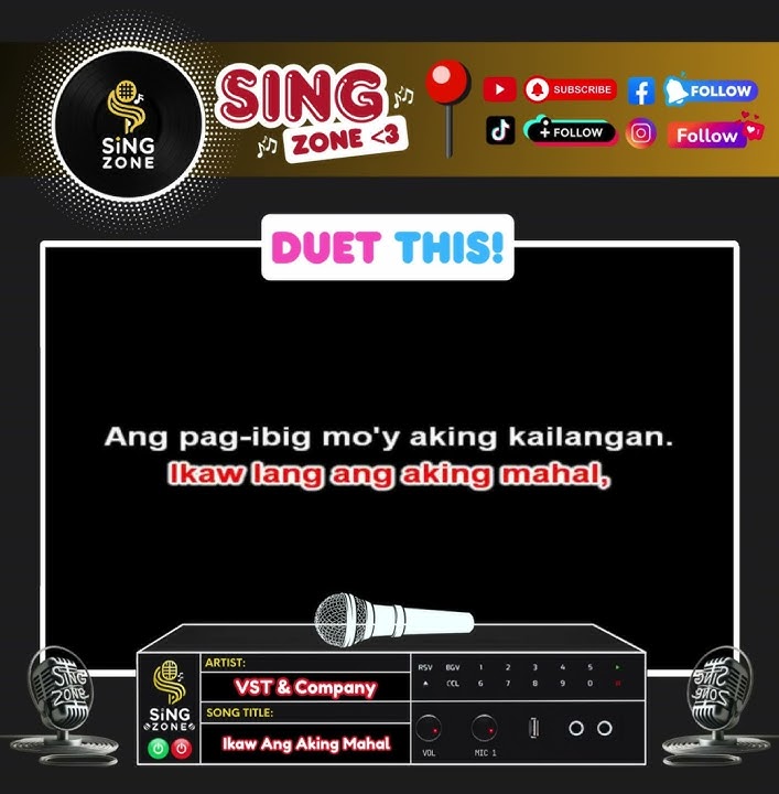 Ikaw Ang Aking Mahal - VST & Company (Karaoke Version) #shorts #opm #karaoke #music #fyp