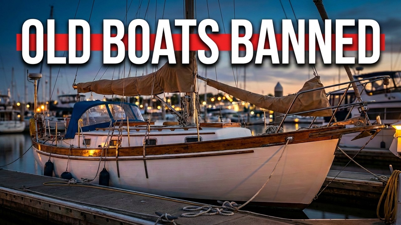 ⁣Why Marinas Are Suddenly Banning Older Boats (It’s Worse Than You Think)