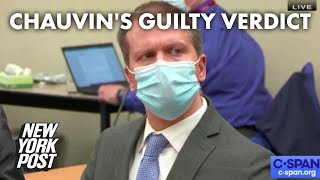Jury finds Derek Chauvin guilty on all charges in the death of George Floyd | New York Post
