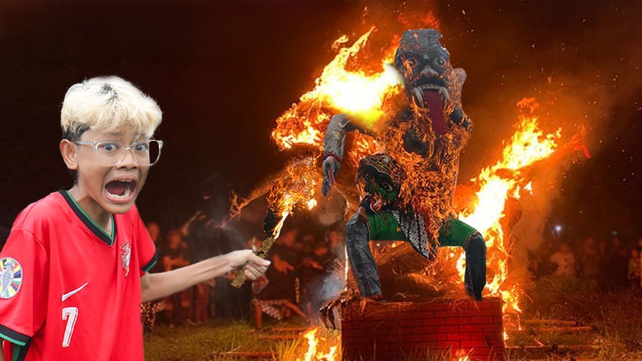 OGOH OGOH SERING GENTAYANGAN DI DEPAN RUMAH LANGSUNG DIBAKAR SAMA BOCIL