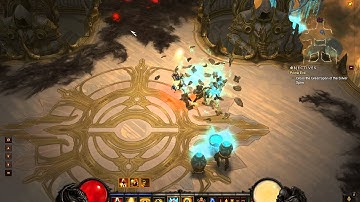 Diablo III - Fists of Thunder - Thunderclap demonstration.