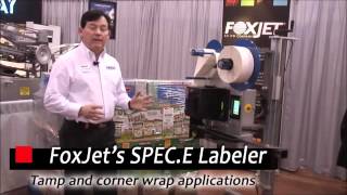 Raab Sales presents...Foxjet's LS6000 Print and Apply Labeler