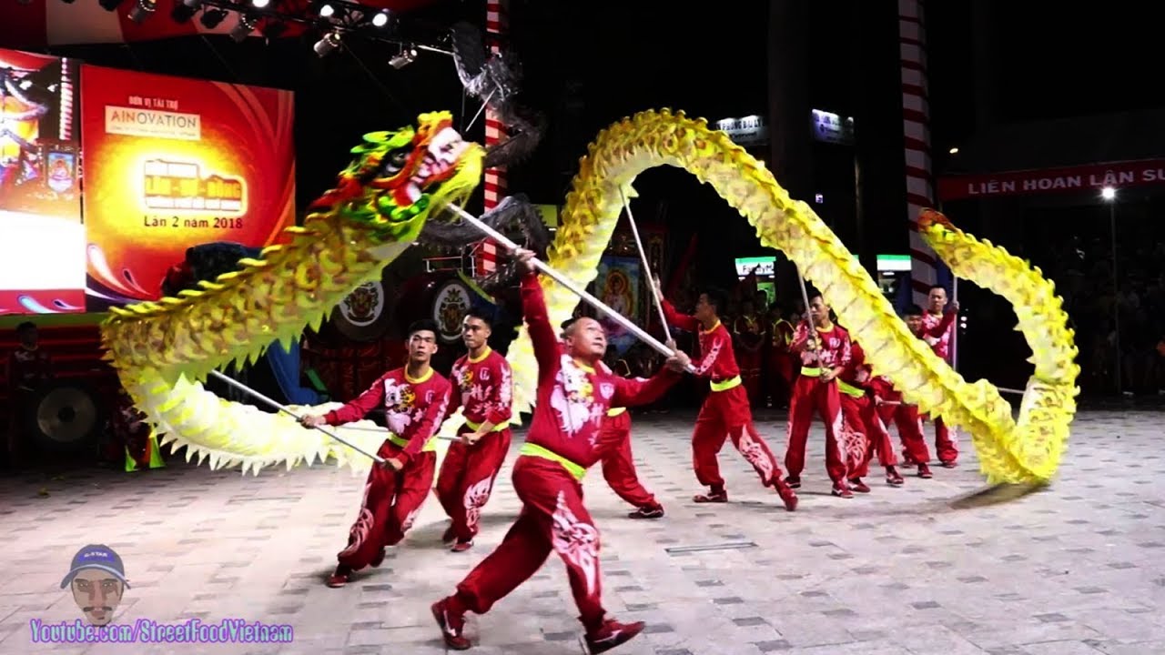 LSR Tinh Anh Đường Múa Rồng tại Liên hoan Múa Lân Sư Rồng TP.HCM lần 2 ...